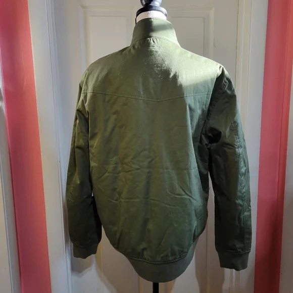 NWT Brand New U.S. Polo Assn. Dark Forest Green Jacket, Med. Unisex - Picture 5 of 15